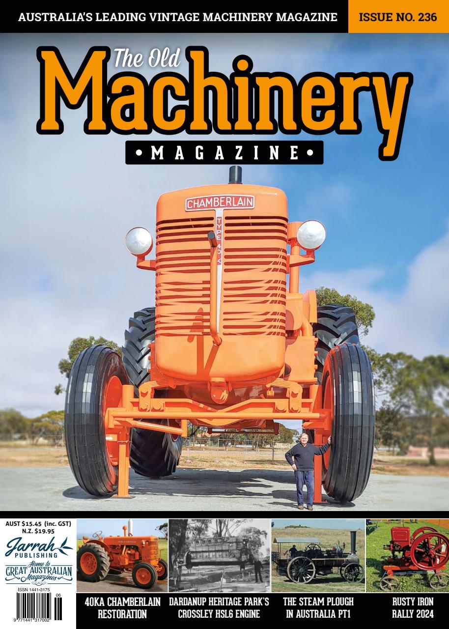 The Old Machinery Magazine Preview Pages