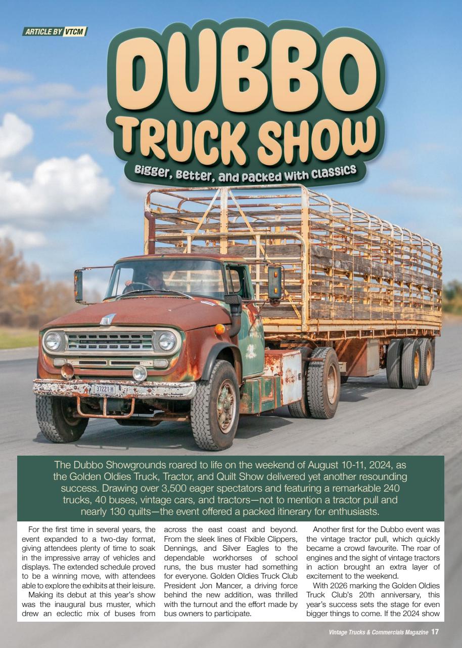 Vintage Trucks & Commercials Preview Pages