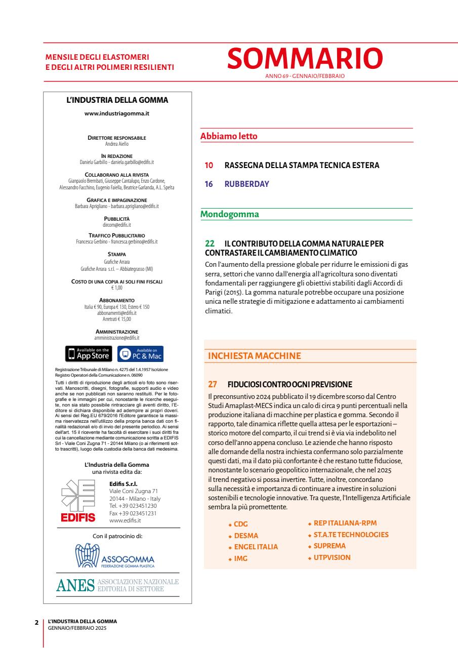 L’industria della Gomma Preview Pages