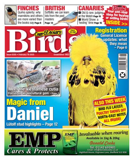 Cage & Aviary Birds issue 