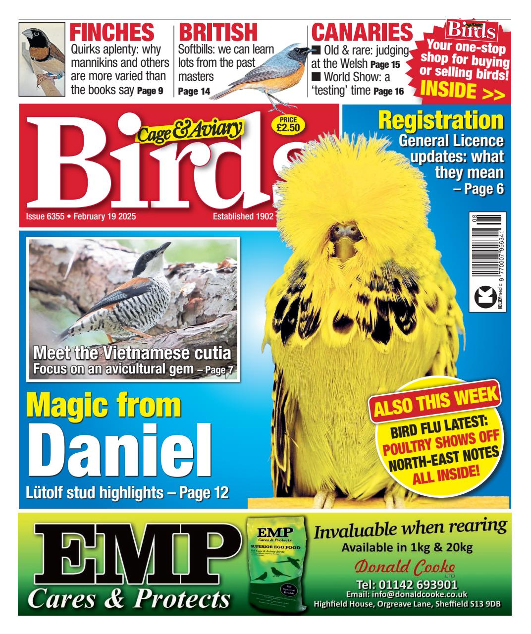 Cage & Aviary Birds Preview Pages