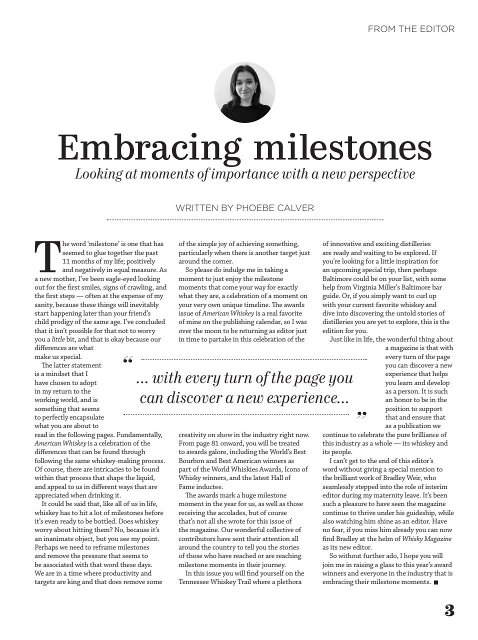 American Whiskey Magazine Preview Pages