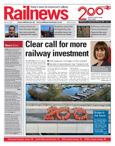 Railnews issue February 2025