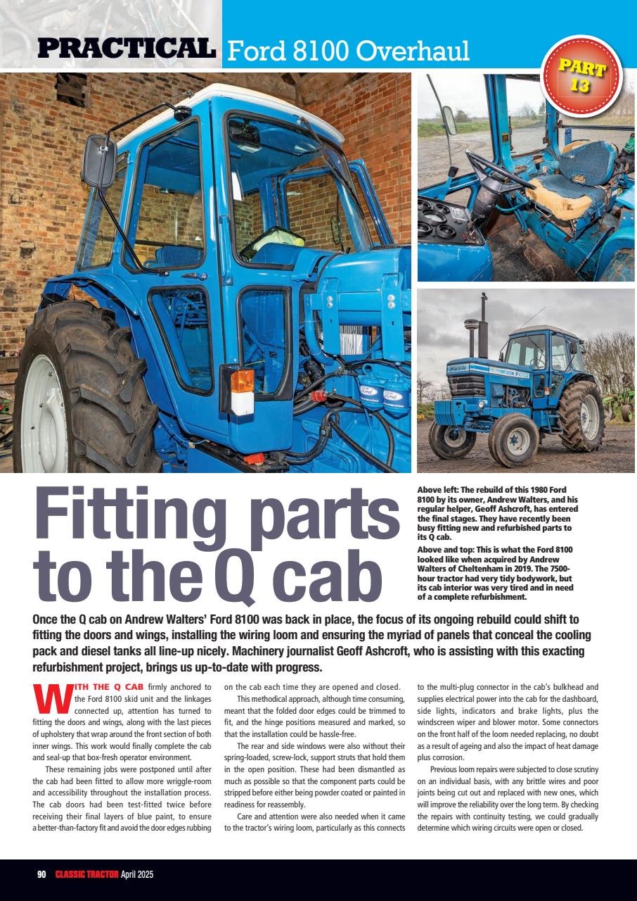 Classic Tractor Preview Pages