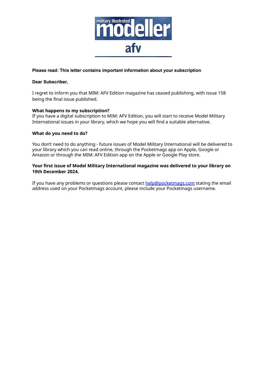 MIM: AFV Edition Preview Pages