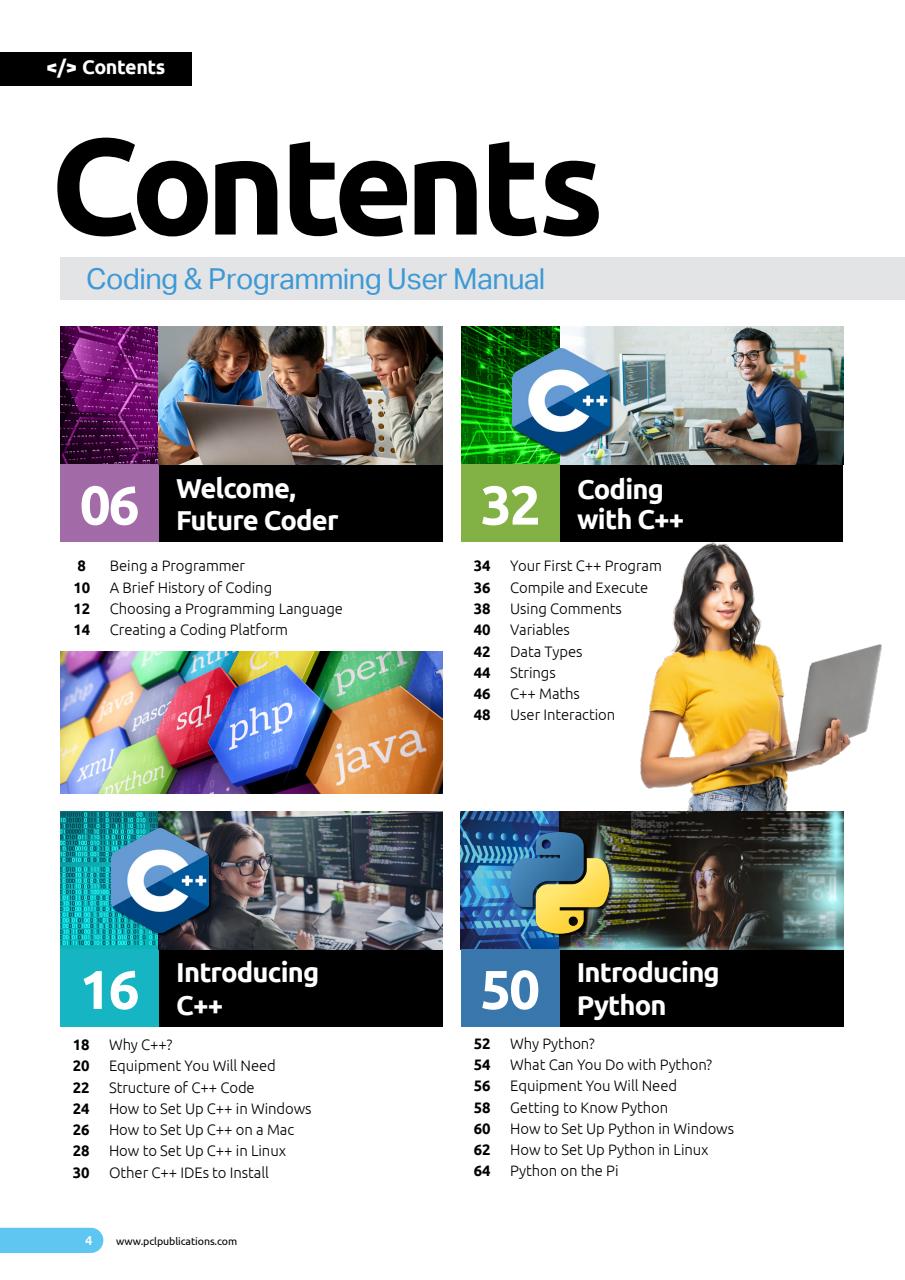 Coding & Programming The Complete Manual Preview Pages