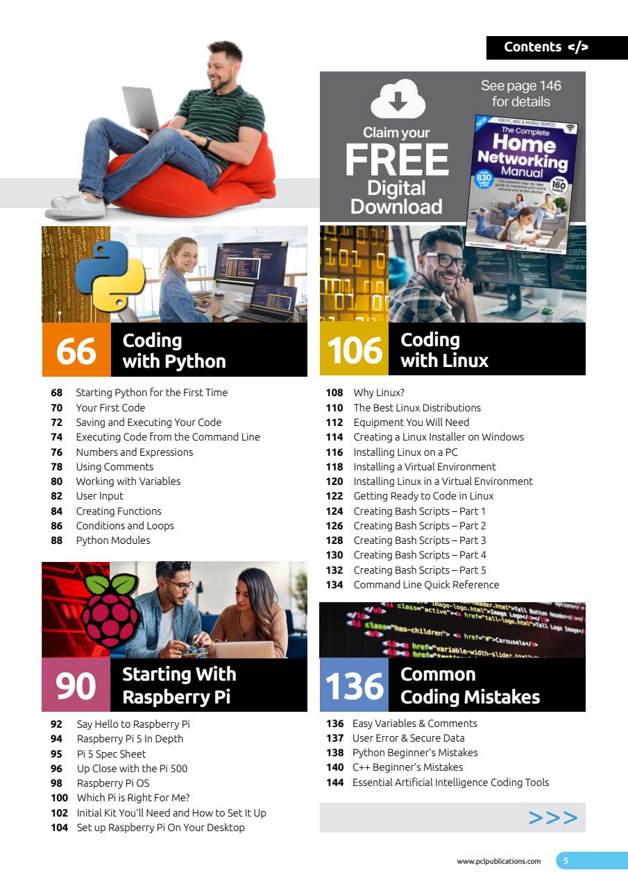 Coding & Programming The Complete Manual Preview Pages