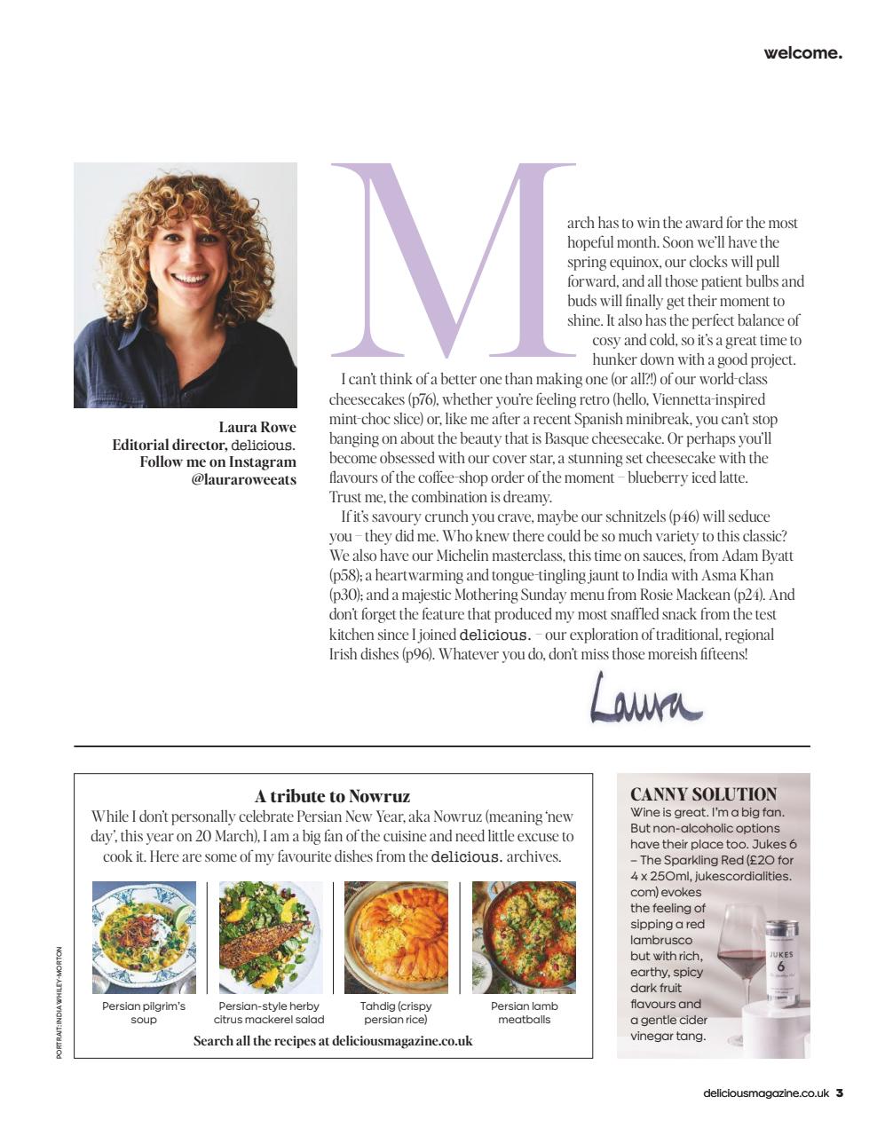 delicious. Magazine Preview Pages