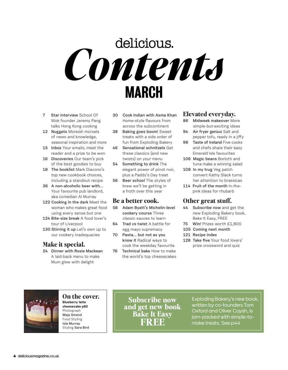 delicious. Magazine Preview Pages