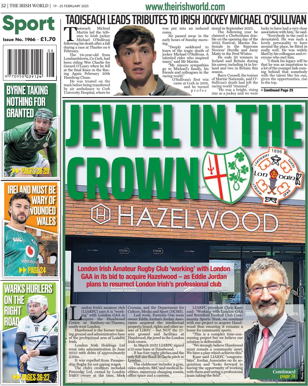 Irish World Preview Pages