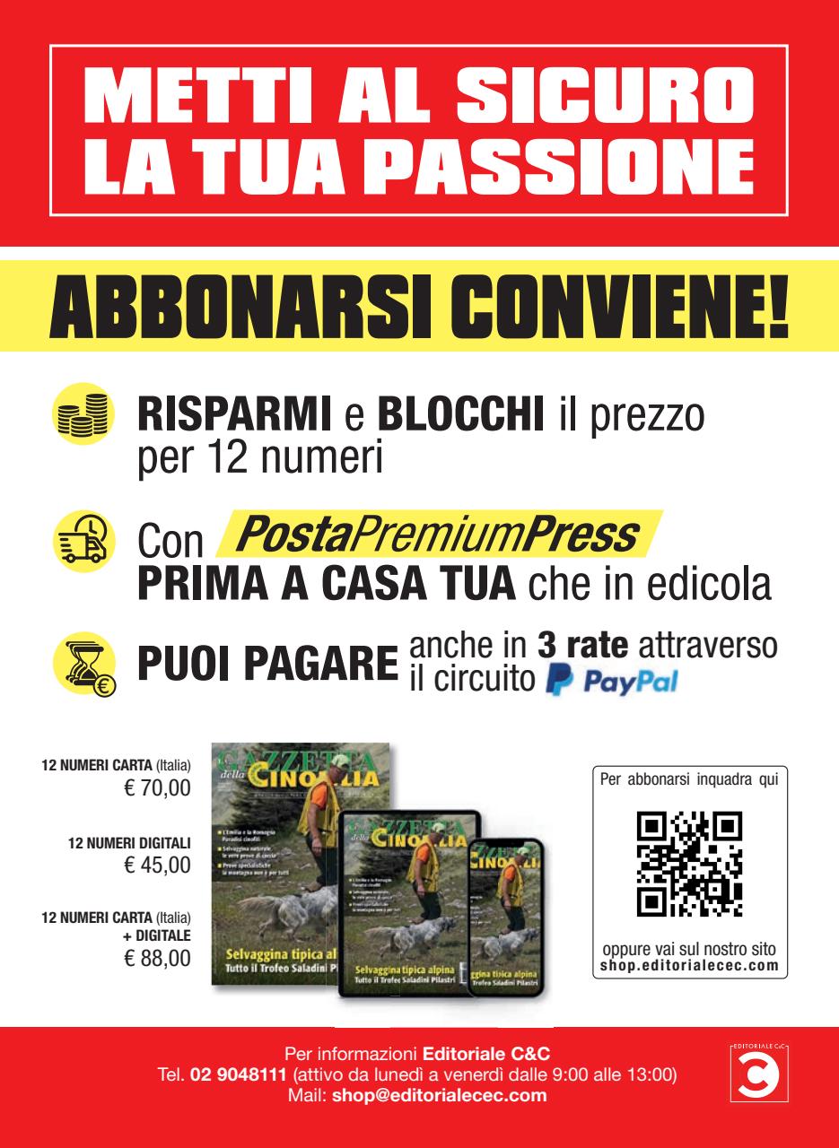 La Gazzetta Della Cinofilia Venatoria Preview Pages