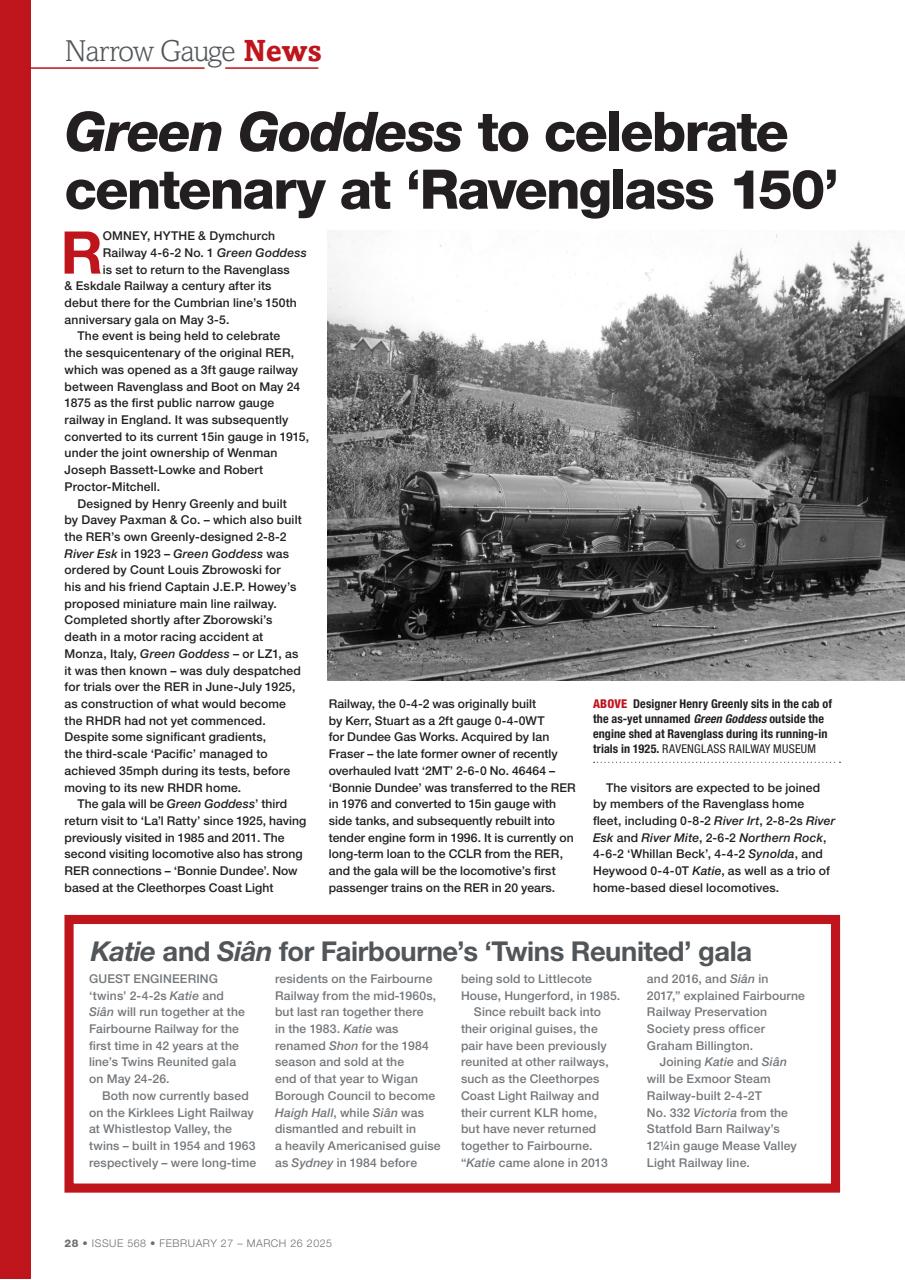 Steam Railway Preview Pages