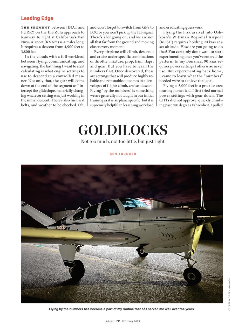 FLYING Magazine Preview Pages