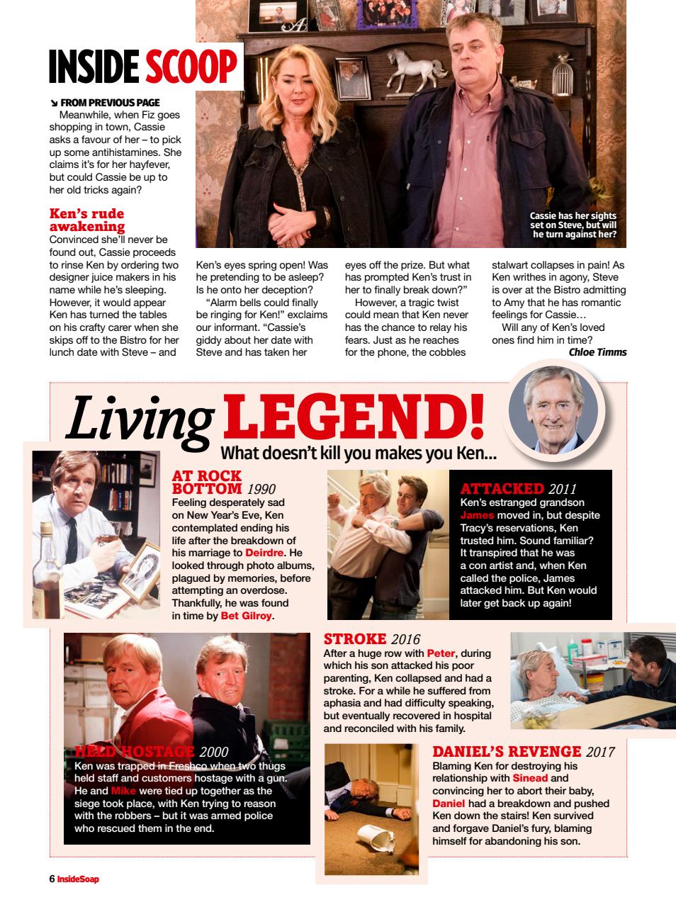 Inside Soap Preview Pages