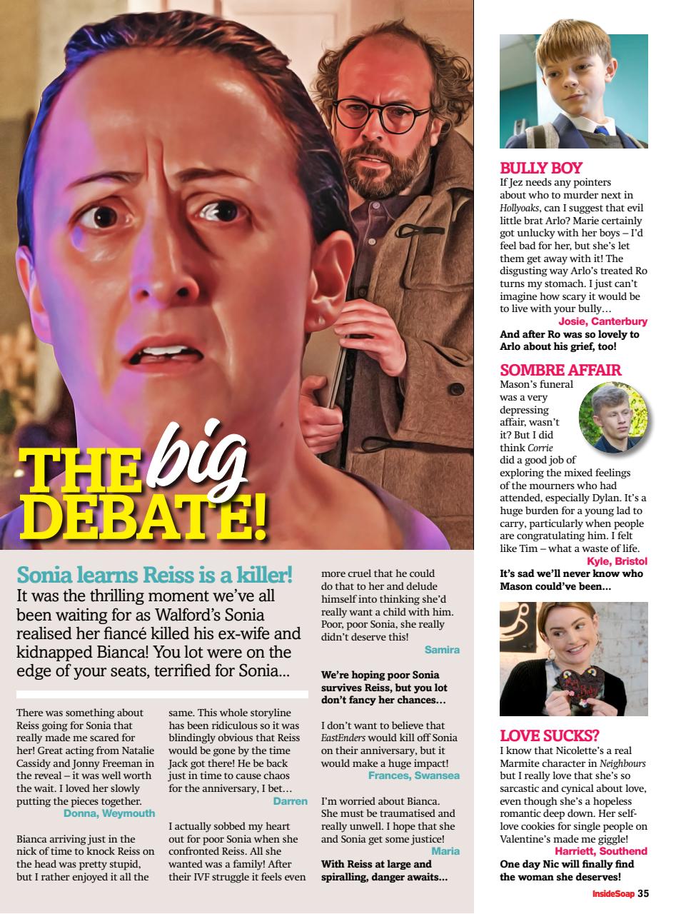 Inside Soap Preview Pages