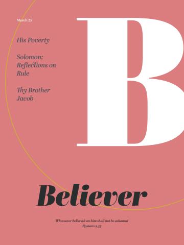 Believer Magazine issue March 2025