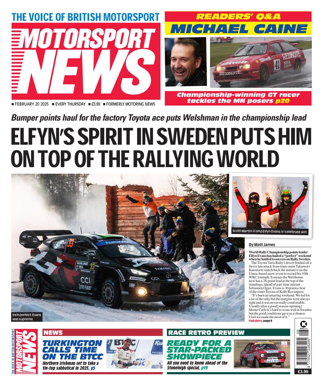 Motorsport News Preview Pages