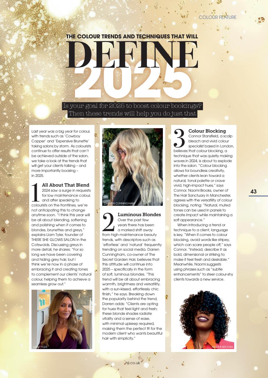 Hairdressers Journal Preview Pages