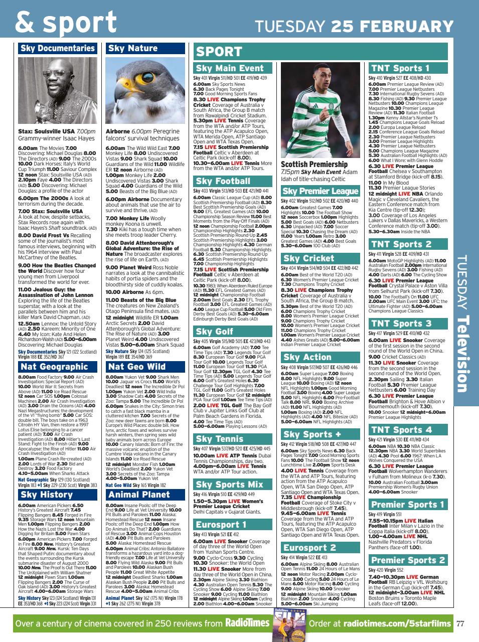 Radio Times Preview Pages