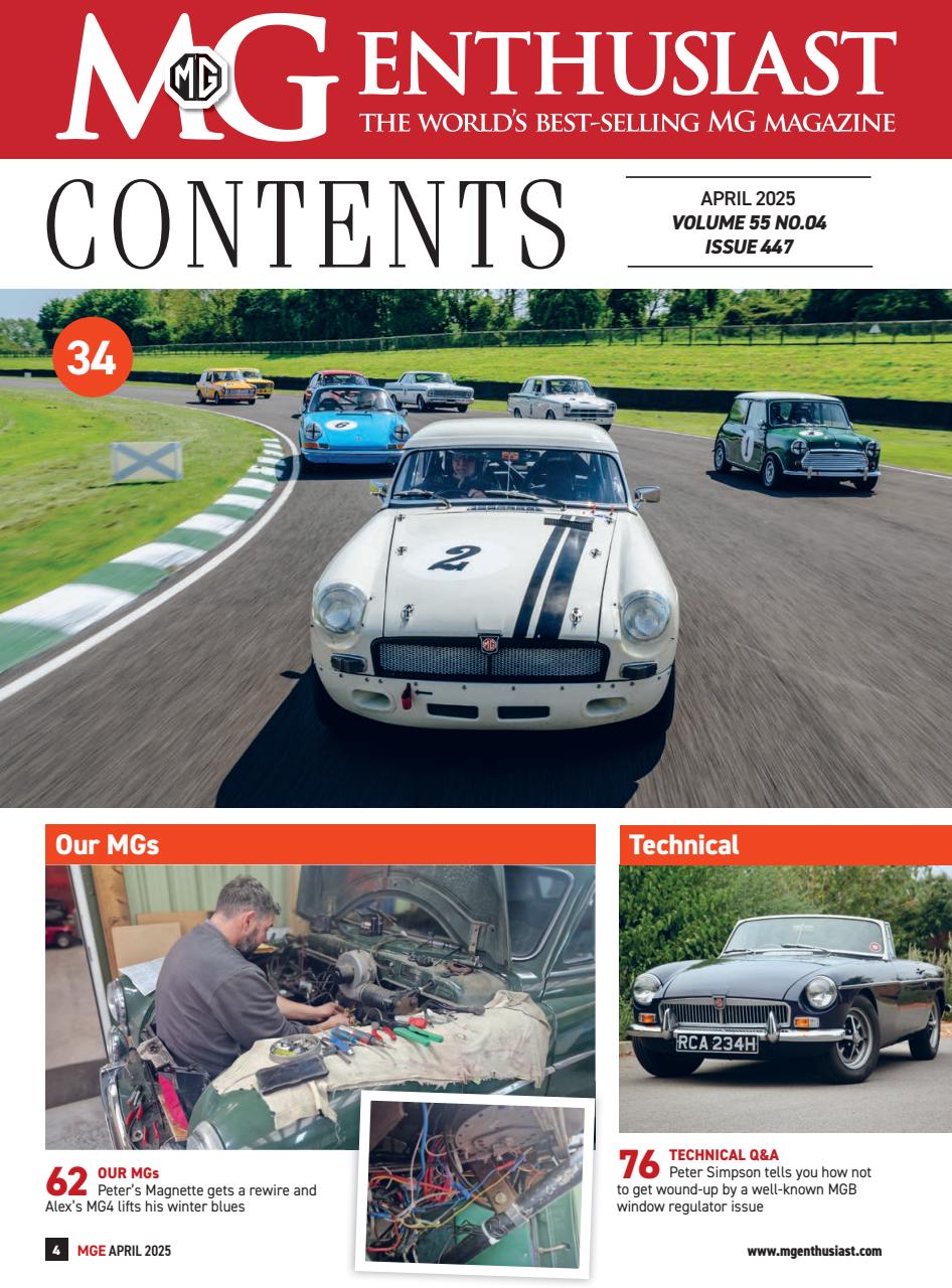 MG Enthusiast Preview Pages