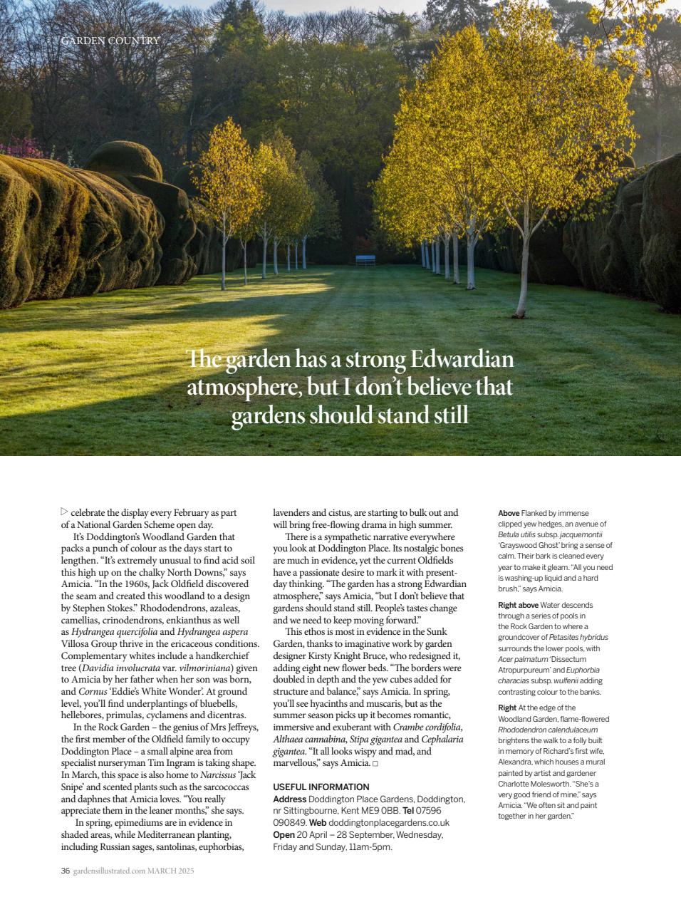 Gardens Illustrated Preview Pages