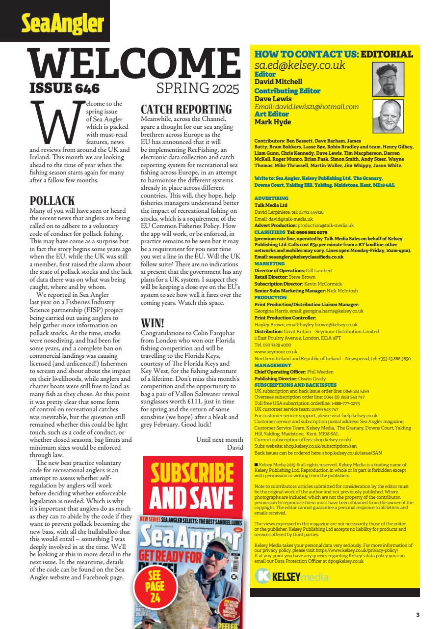 Sea Angler Preview Pages