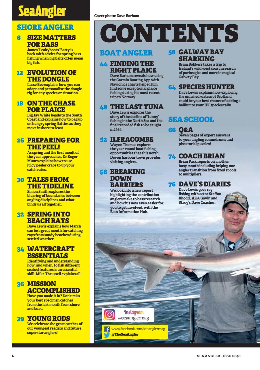 Sea Angler Preview Pages