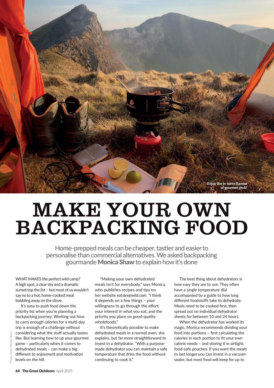 TGO - The Great Outdoors Magazine Preview Pages
