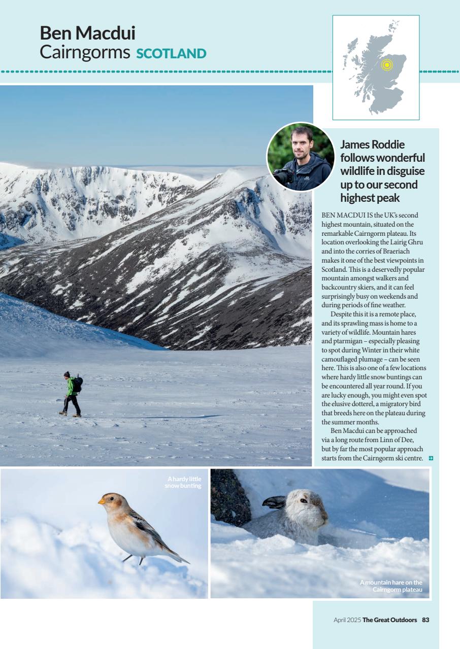 TGO - The Great Outdoors Magazine Preview Pages