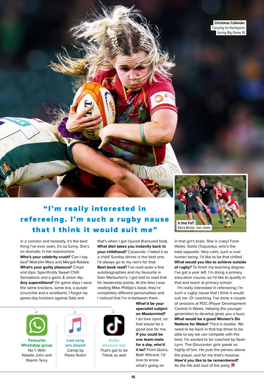 Rugby World Preview Pages