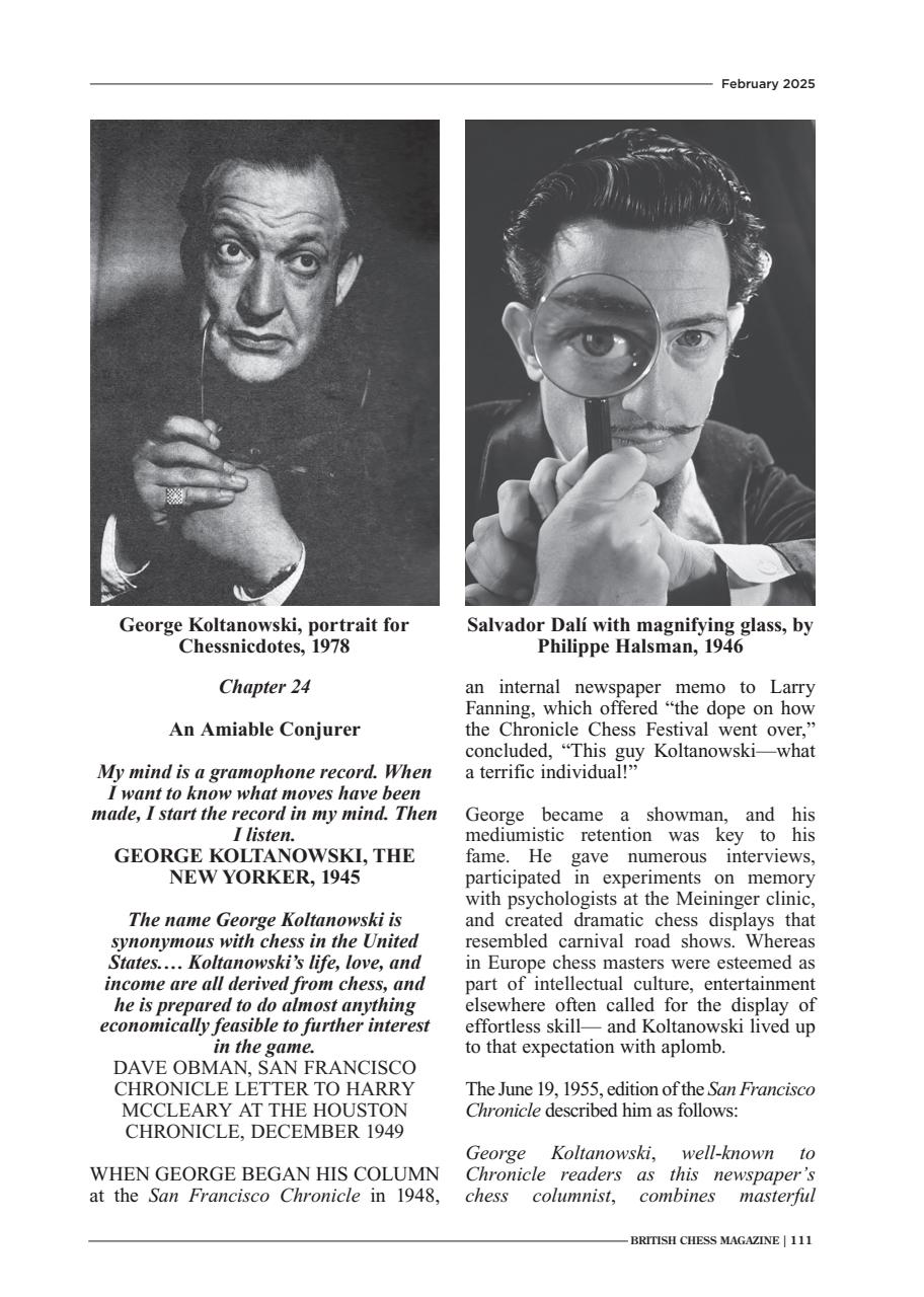 British Chess Magazine Preview Pages