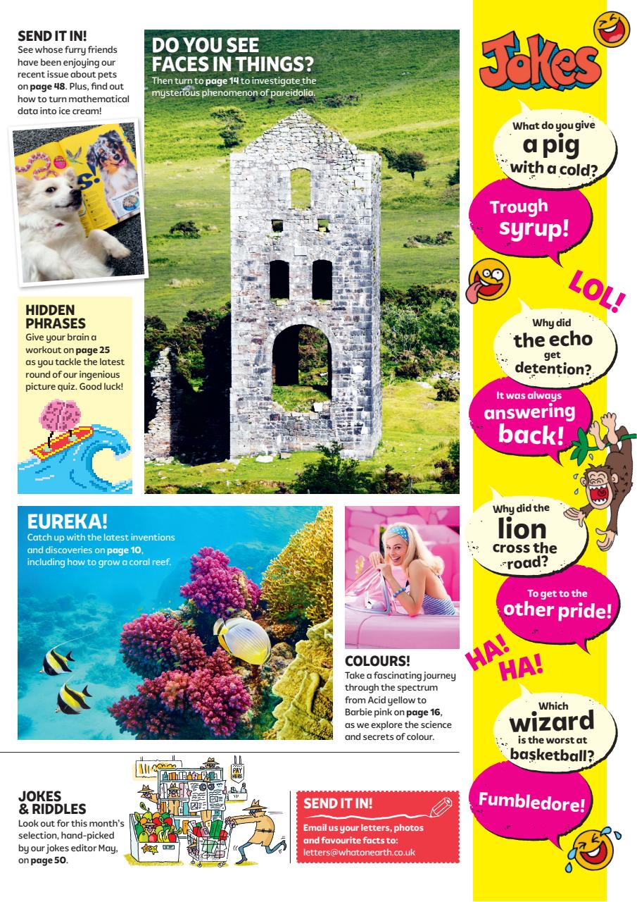 What on Earth! Magazine Preview Pages