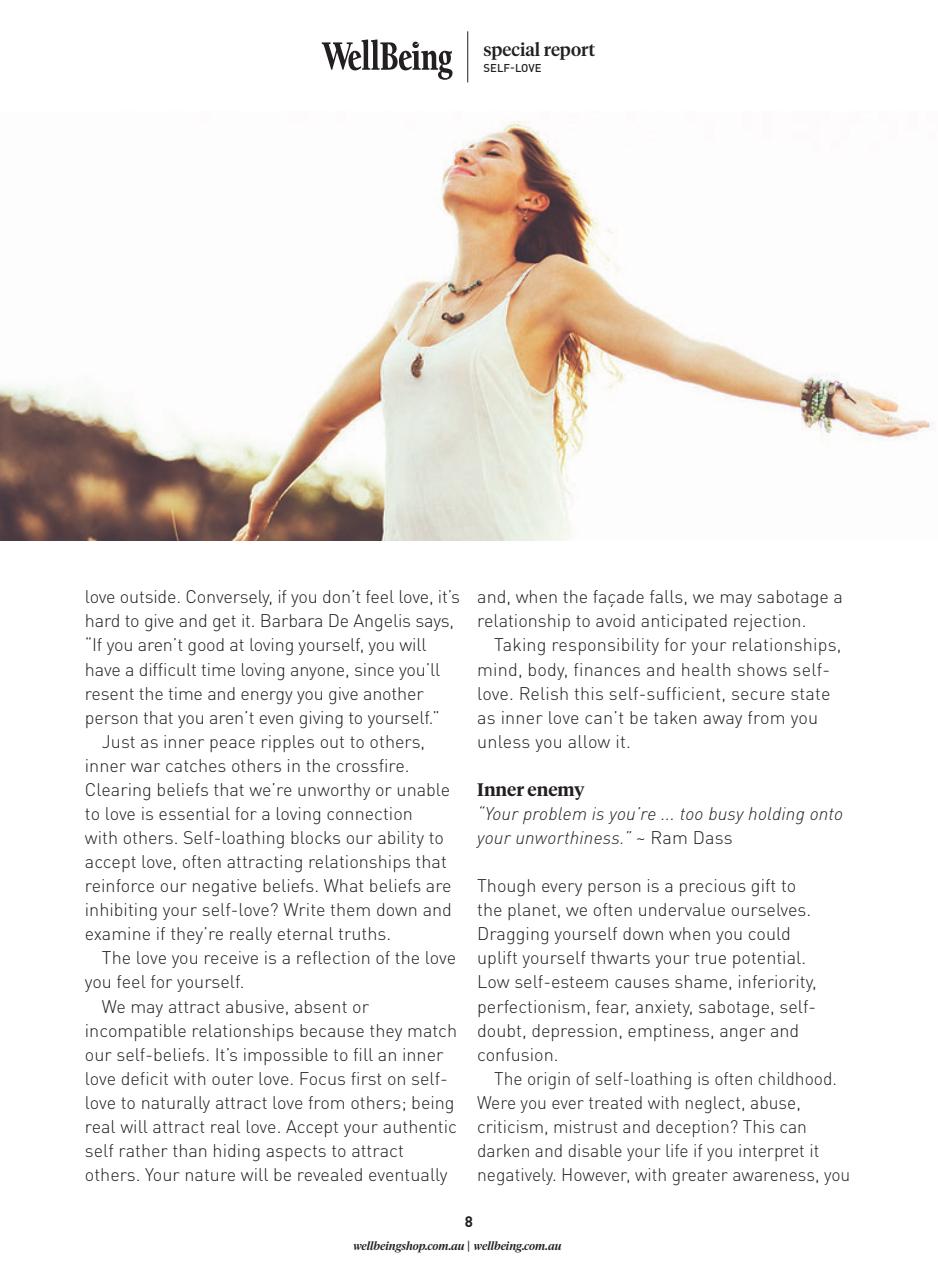 WellBeing Preview Pages