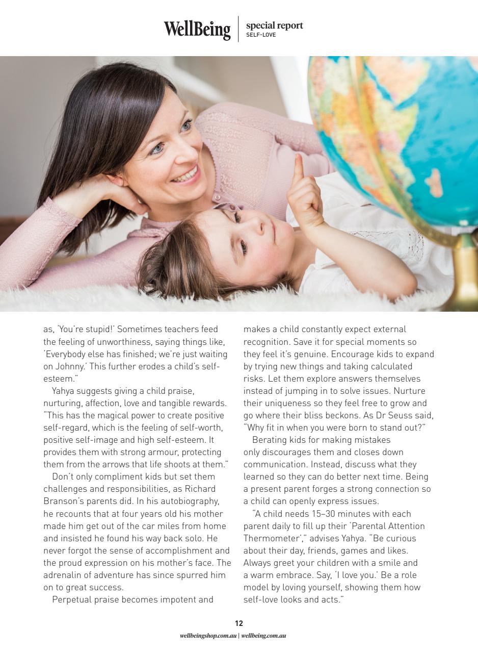 WellBeing Preview Pages