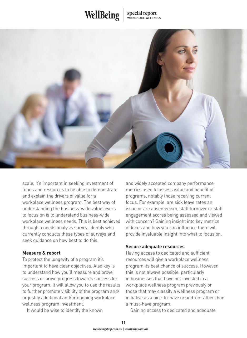 WellBeing Preview Pages