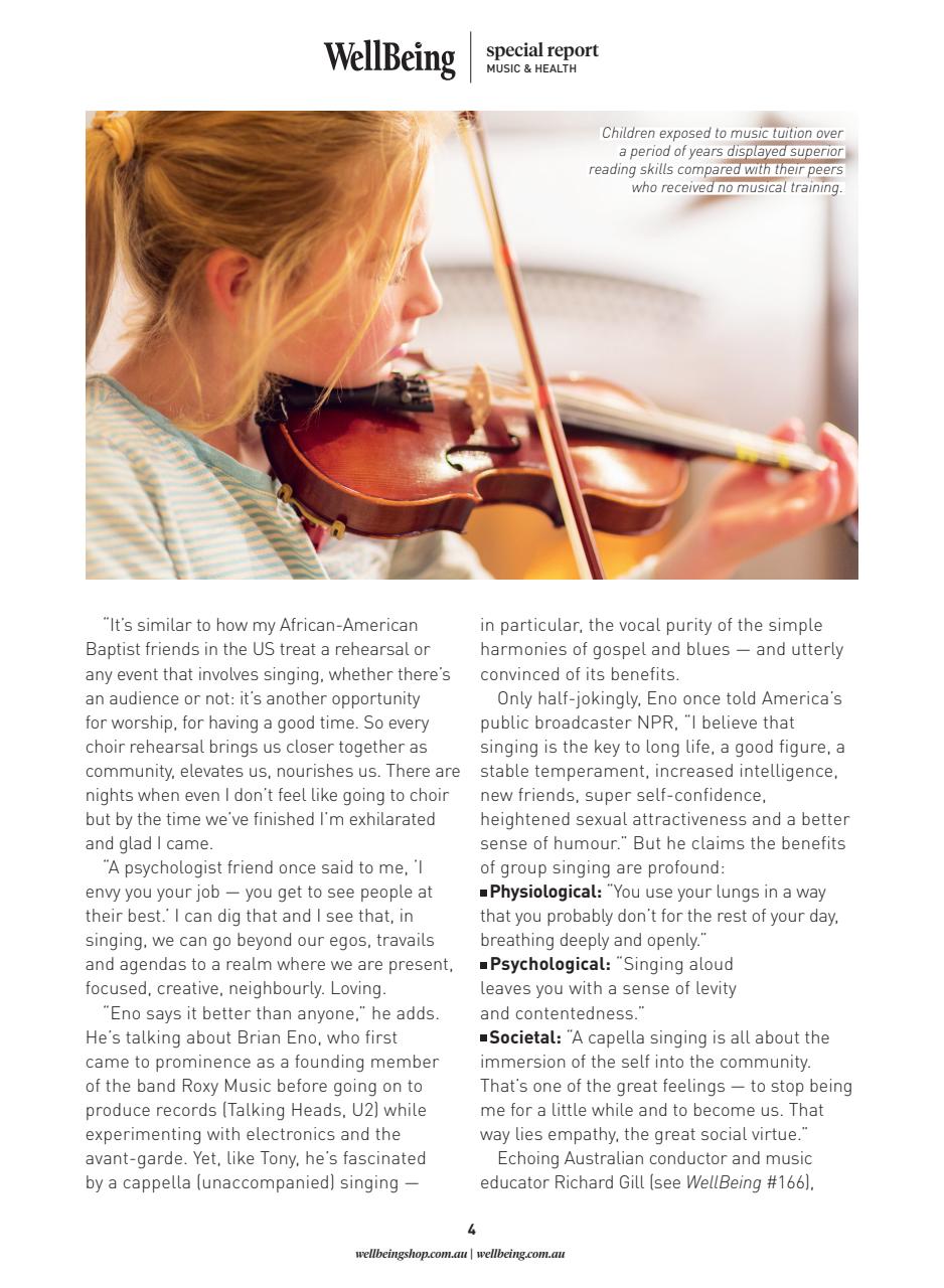 WellBeing Preview Pages