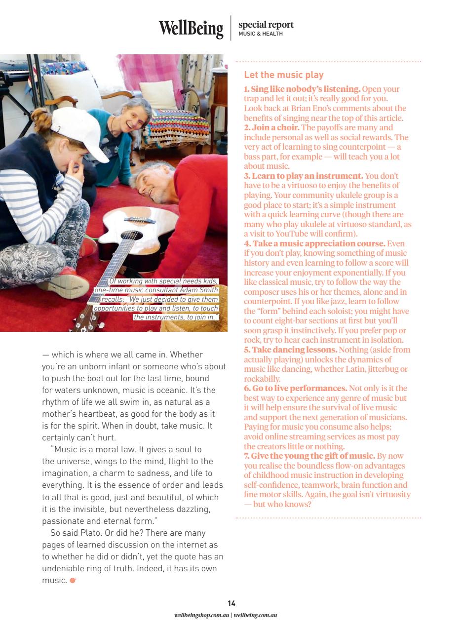 WellBeing Preview Pages