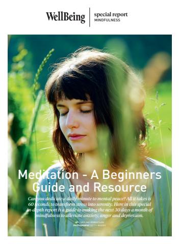 WellBeing issue Meditation - A Beginners Guide and Resource