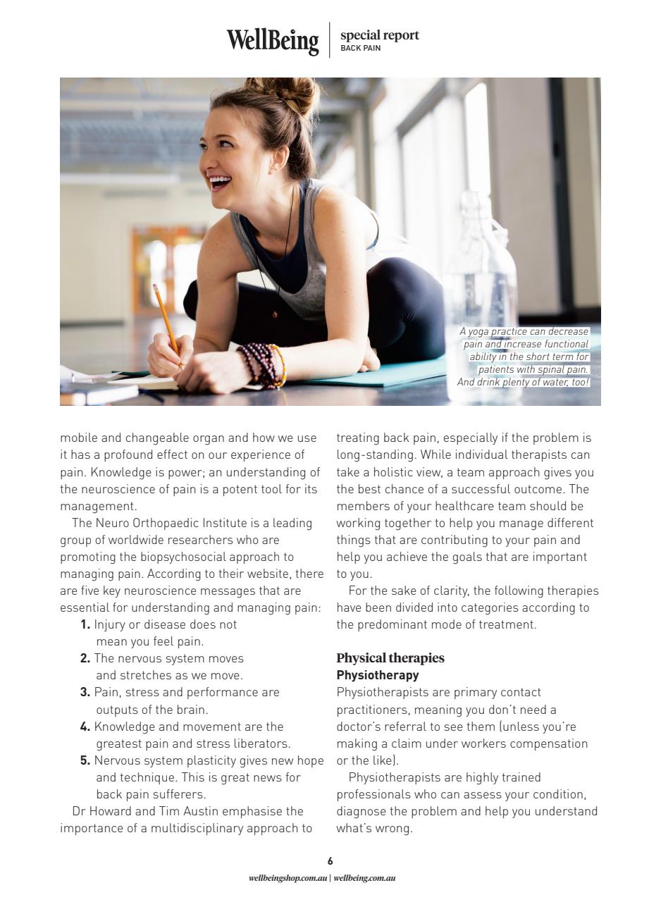 WellBeing Preview Pages