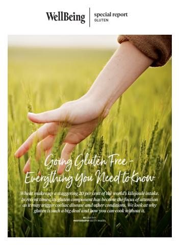 WellBeing issue Going Gluten Free - Everything You Need to Know