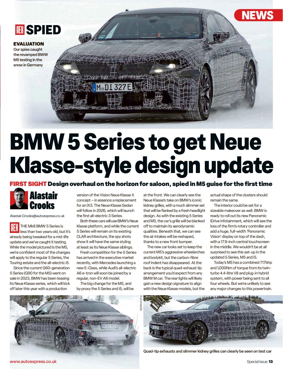 Auto Express Preview Pages