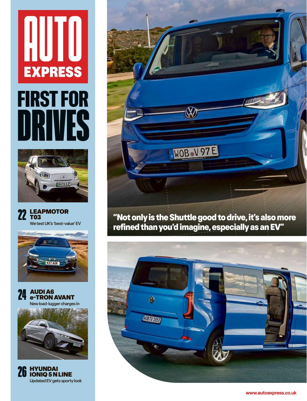 Auto Express Preview Pages