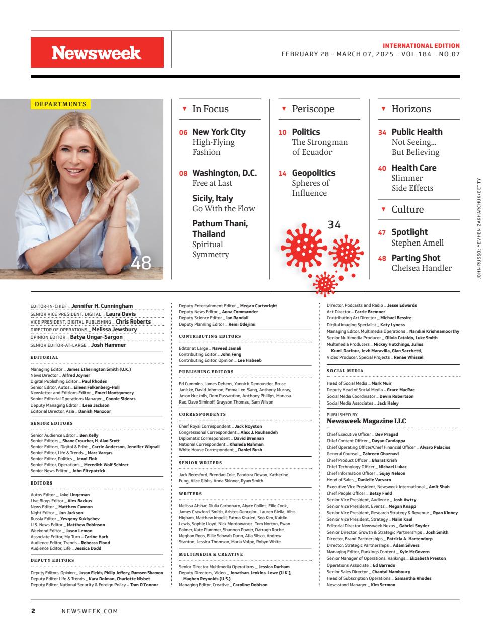 Newsweek International Preview Pages