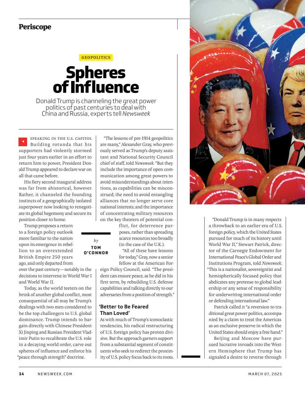 Newsweek International Preview Pages