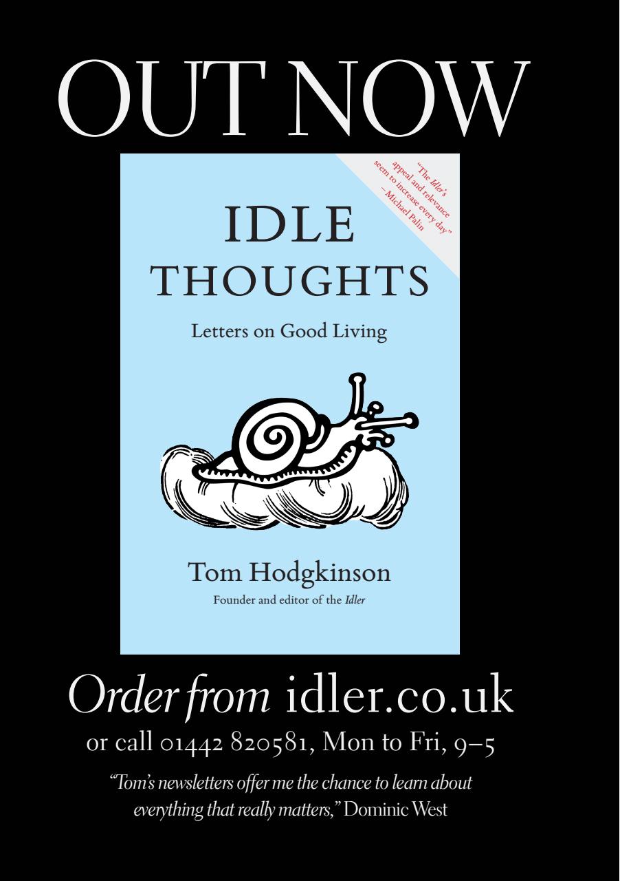 The Idler Magazine Preview Pages