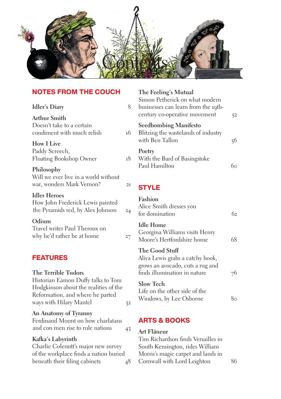 The Idler Magazine Preview Pages