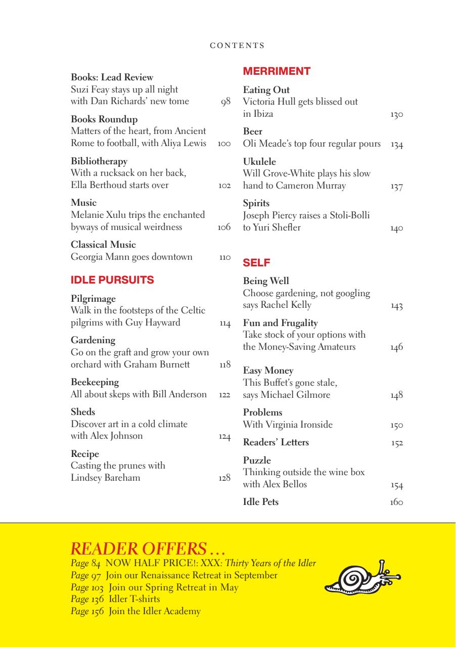 The Idler Magazine Preview Pages