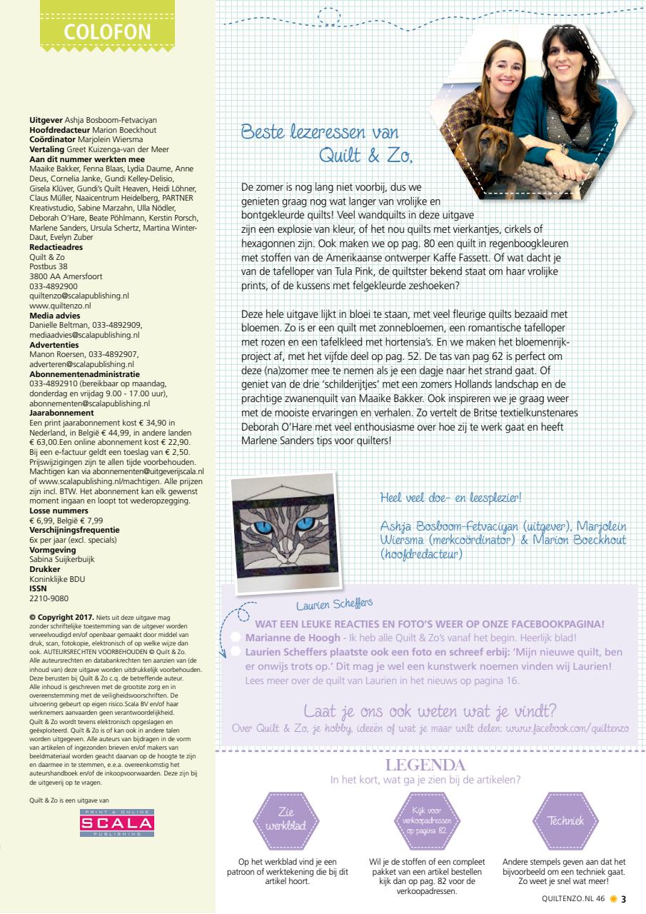 Stitch & Quilt (Quilt & Zo) Preview Pages