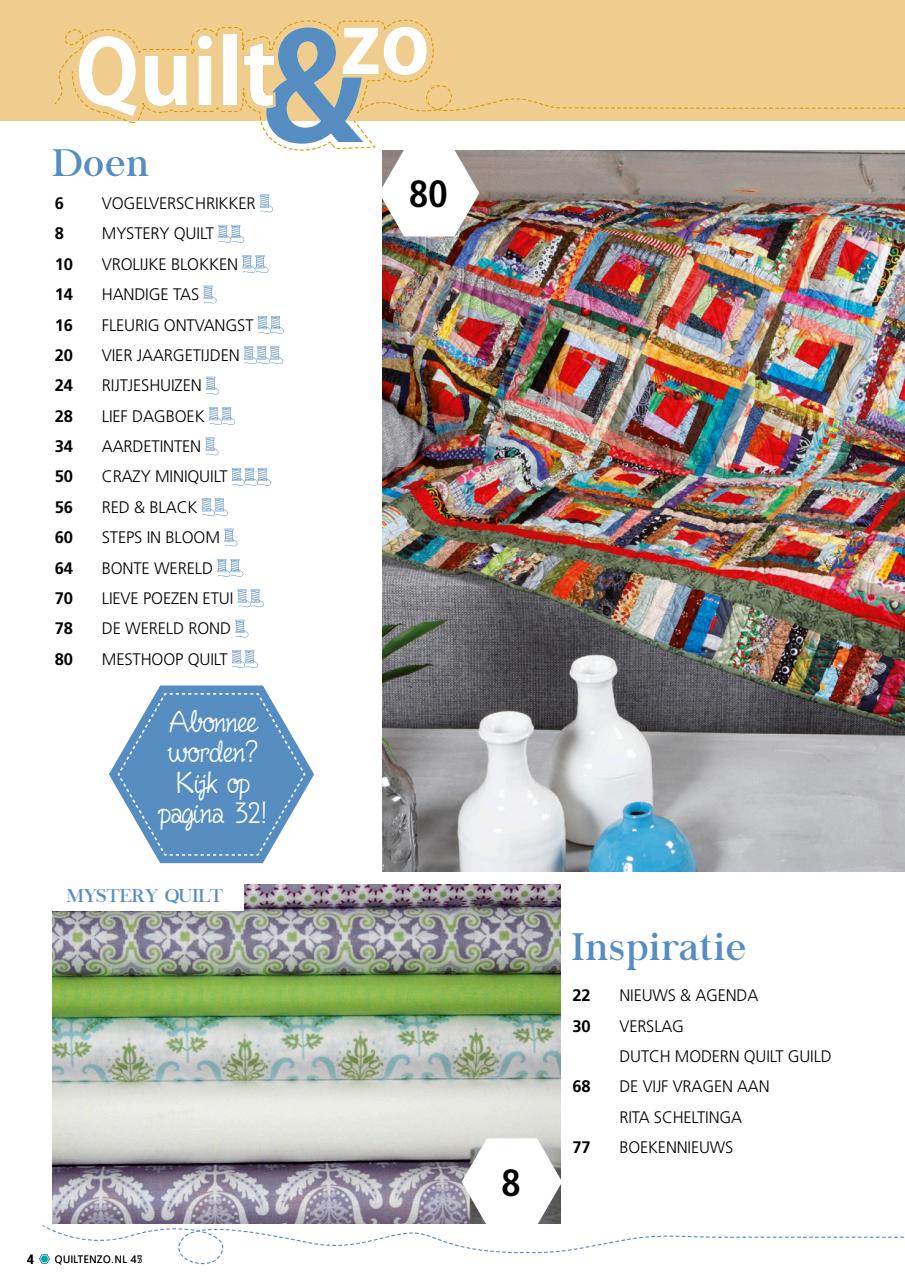 Stitch & Quilt (Quilt & Zo) Preview Pages