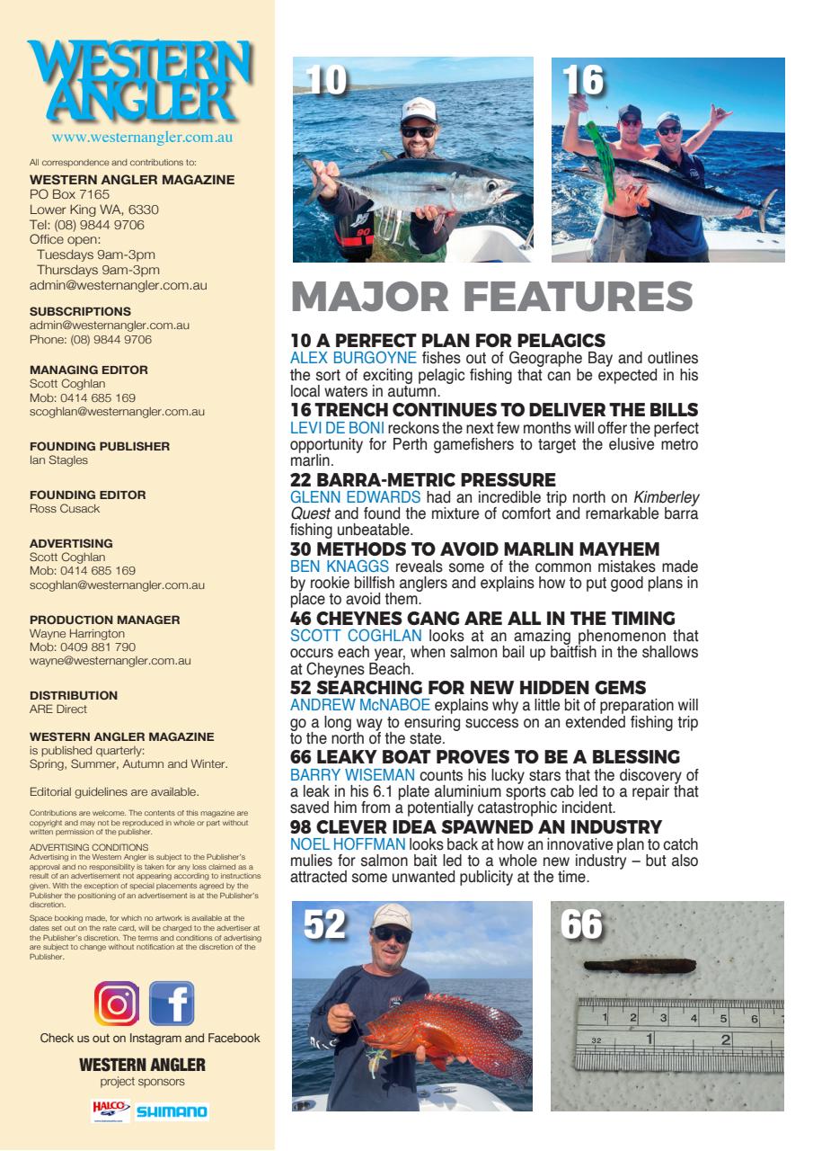 Western Angler Preview Pages